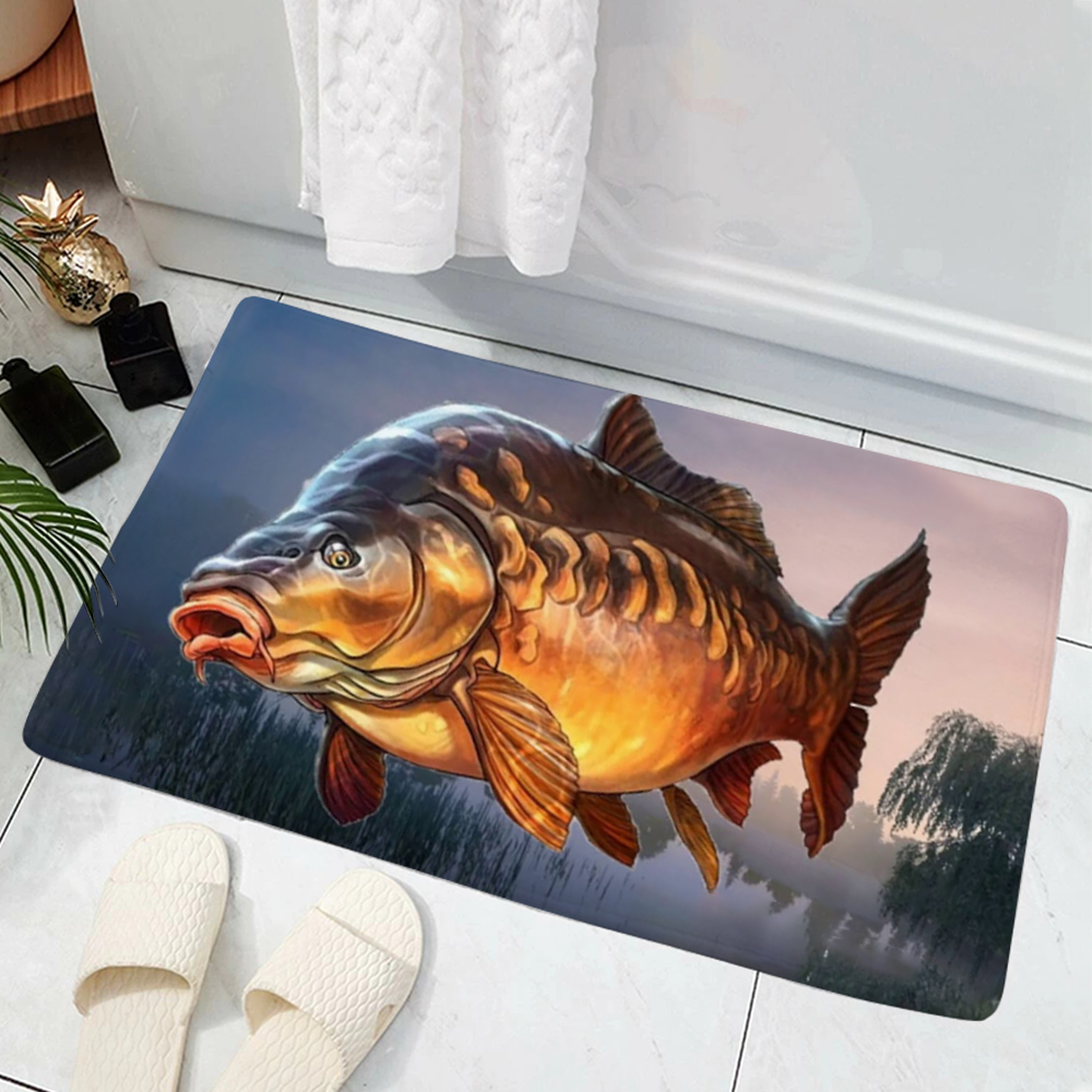 Fish Pattern Mat Hot Sale Mode - огляд і ціна Commercial Print Model