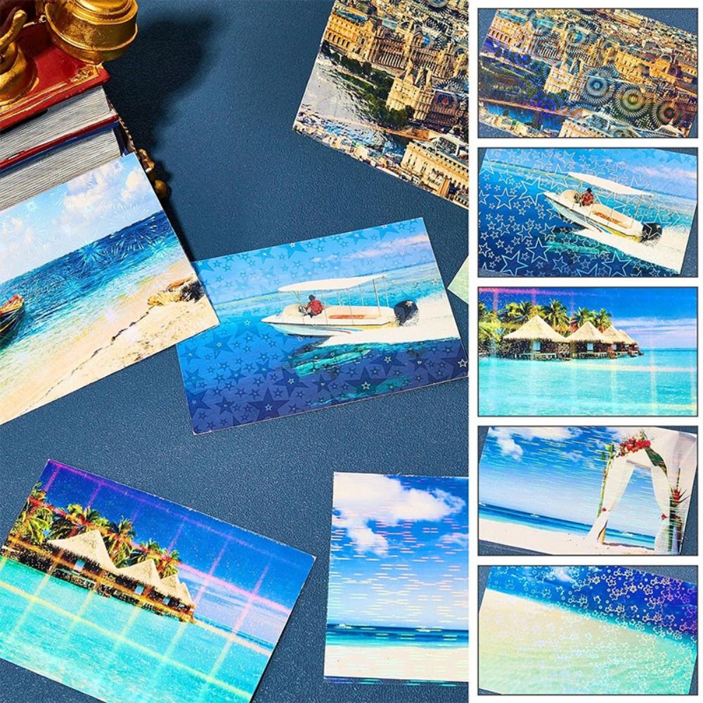 5Pcs Self Adhesive Holographic - огляд і ціна Laminator Cold Roll