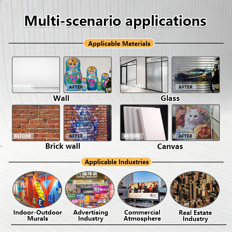 Portable Wall Printer 5 2880DP - огляд і ціна Commercial Wall Printing Machine