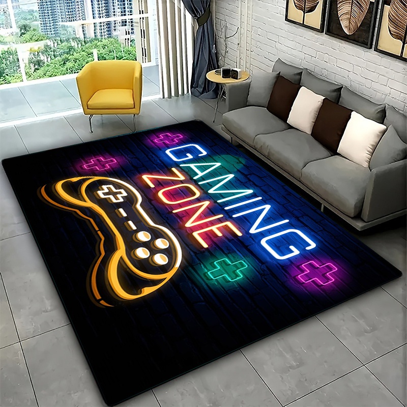Neon Purple Blue Game Zone Gra - огляд і ціна Commercial Wall Printing Machine