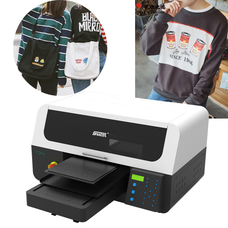 DTG Printer For Clothes 40cm*6 - огляд і ціна Commercial Printing Machine For Clothes