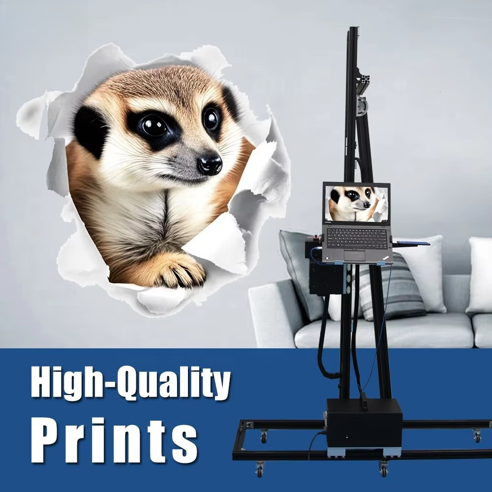 TXC Vertical Inkjet Wall Print - огляд і ціна Commercial Wall Printing Machine