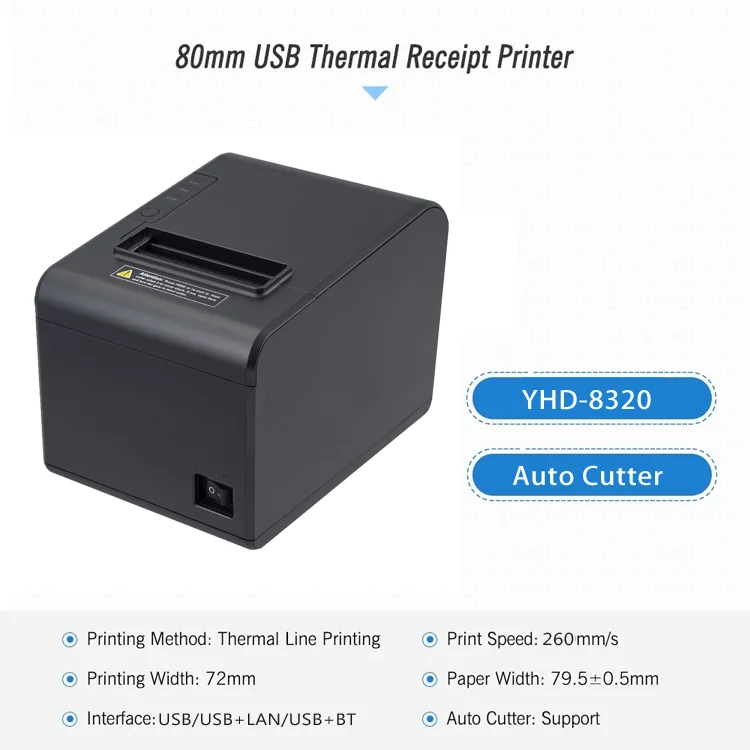 2026 YHDAA New Model POS Recei - огляд і ціна Commercial Print Model