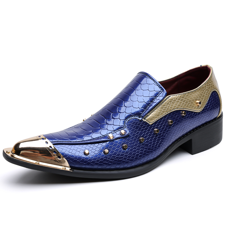 Autumn Men's Shoes Spike Pytho - огляд і ціна Commercial Print Model