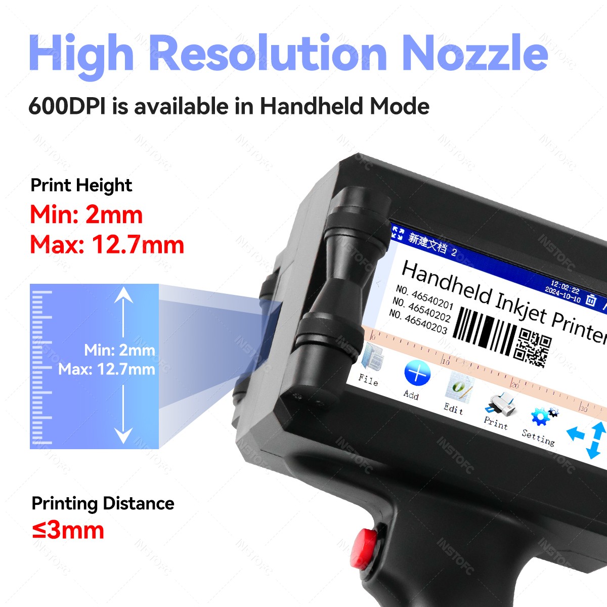 Handheld Inkjet Printer Portab - огляд і ціна Commercial Printing Types