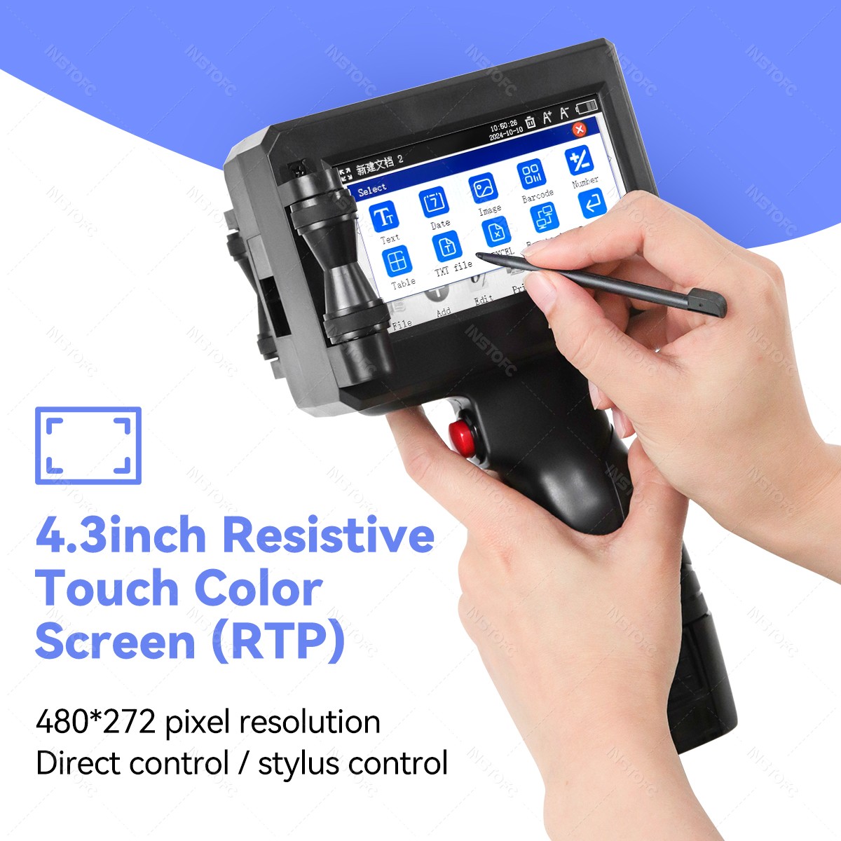 Handheld Inkjet Printer Portab - огляд і ціна Commercial Printing Types