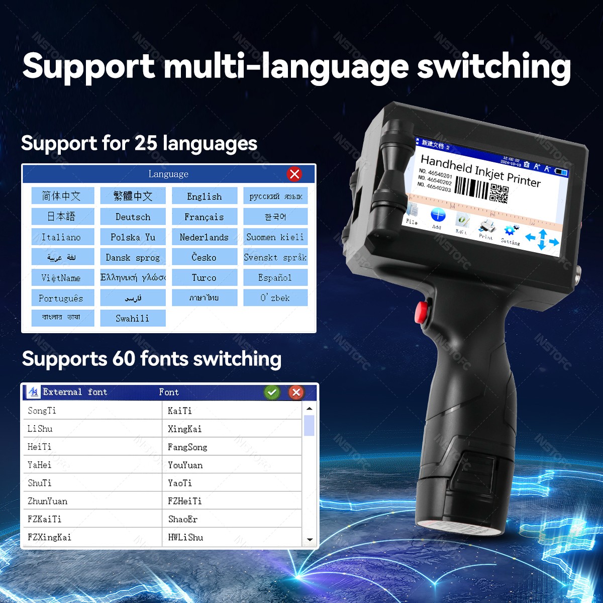 Handheld Inkjet Printer Portab - огляд і ціна Commercial Printing Types