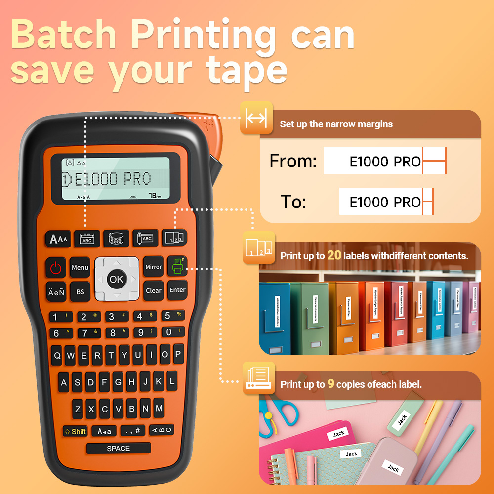 QWERTY Keyboard E1000 Label Pr - огляд і ціна Commercial Printing Types
