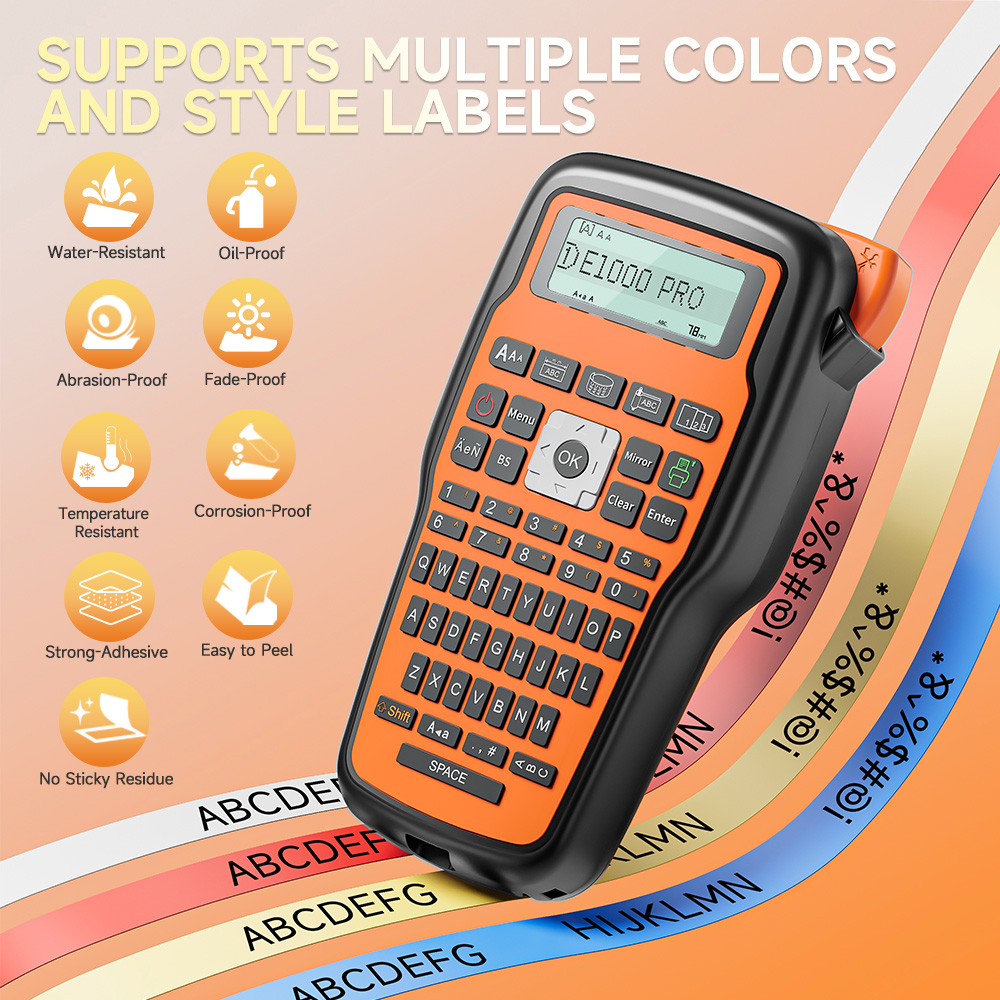 QWERTY Keyboard E1000 Label Pr - огляд і ціна Commercial Printing Types