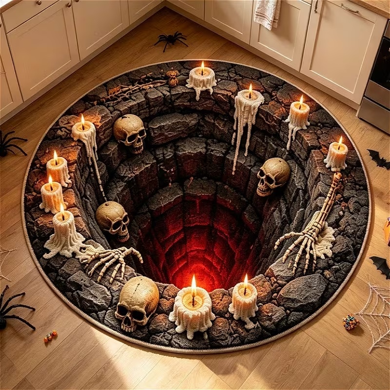 3D Illusion Skull Candle Pit R - огляд і ціна Commercial Wall Printing Machine