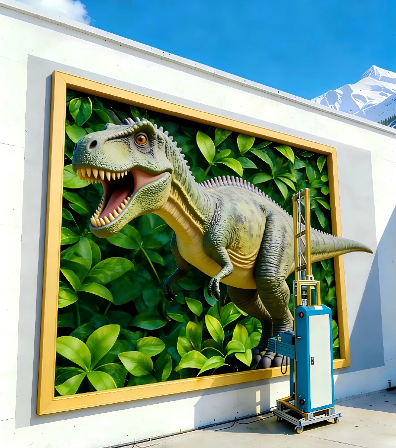 Customized 3D Wall Printer Ver - огляд і ціна Commercial Print Model