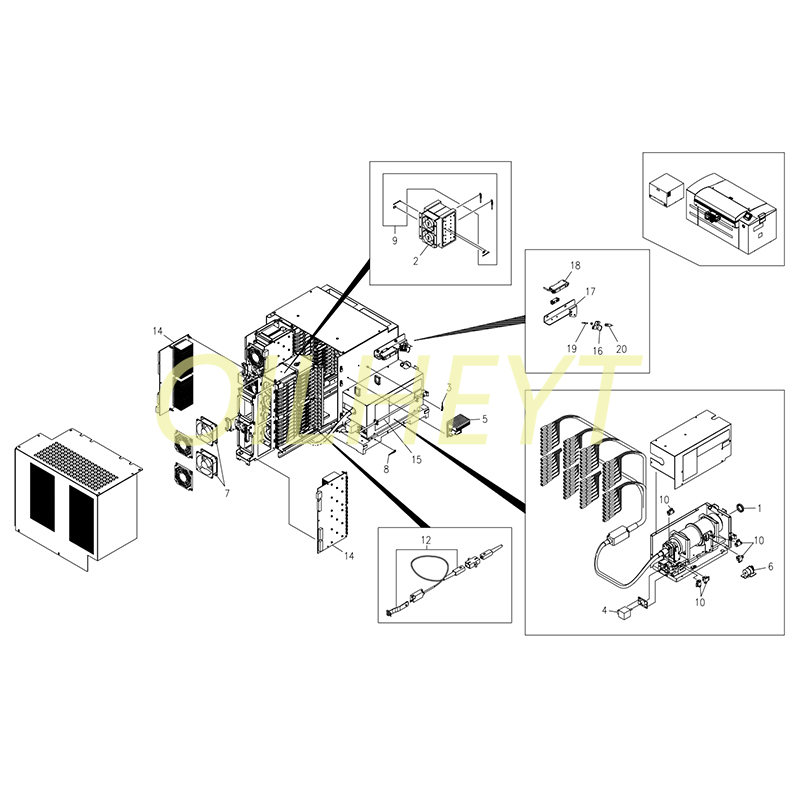 8600S/M/SL LD Laser Head for 8 - огляд і ціна Ctp Plate Making